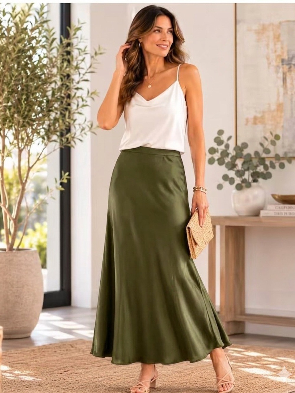 46. Vince Camuto Enchanted Maxi Skirt NWT